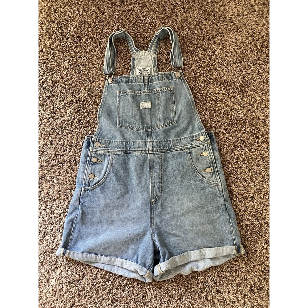 Levi's Shortalls In Blue Size Medium Country Core
